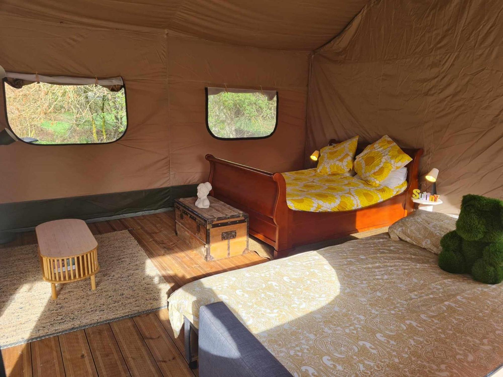 Camping De La Touche Ligueil ภายนอก รูปภาพ